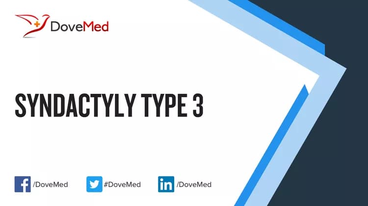 Can you access healthcare professionals in your community to manage Syndactyly Type 3?