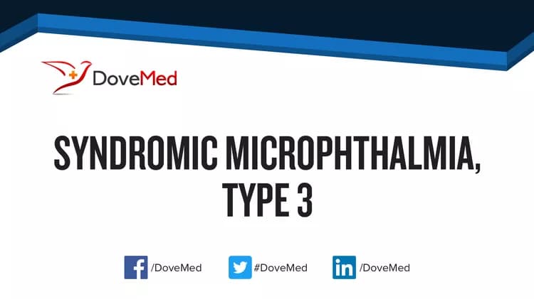 Syndromic Microphthalmia, Type 3