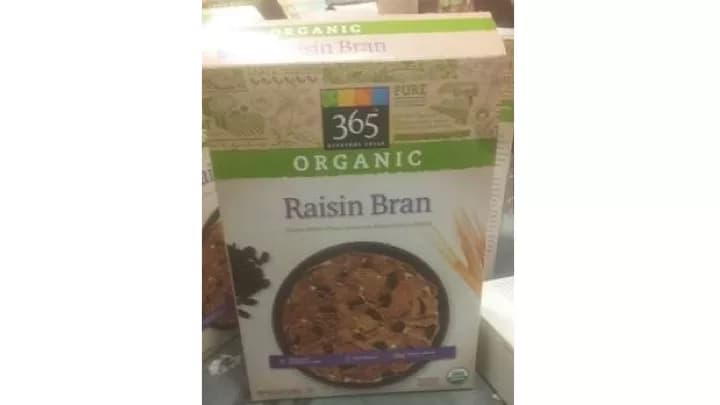 Whole Foods Market Issues Nationwide Allergy Alert On Undeclared Peanuts In 365 Everyday Value Organic Raisin Bran