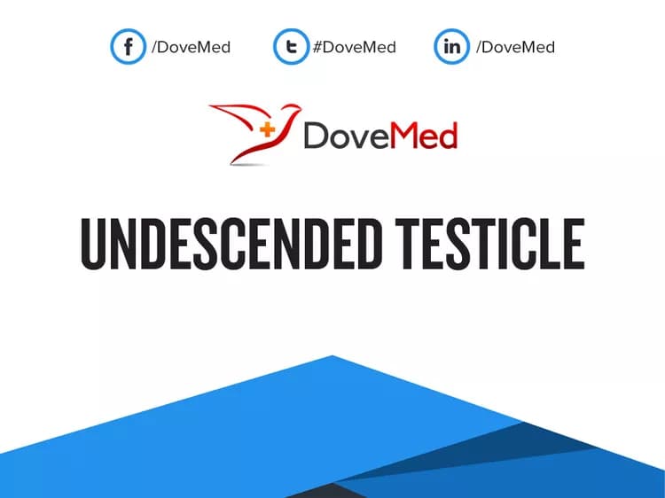 Can you access healthcare professionals in your community to manage Undescended Testicle?