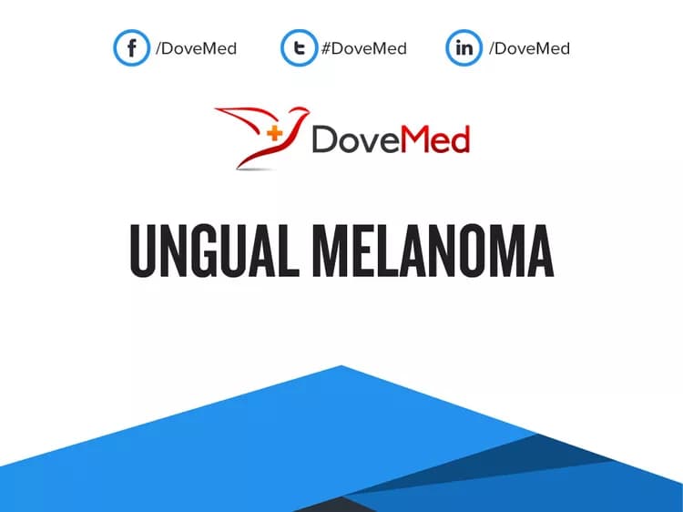 Can you access healthcare professionals in your community to manage Ungual Melanoma?
