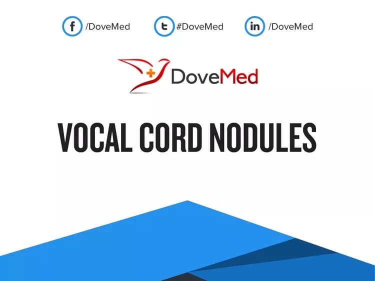 Are you satisfied with the quality of care to manage Vocal Cord Nodules in your community?