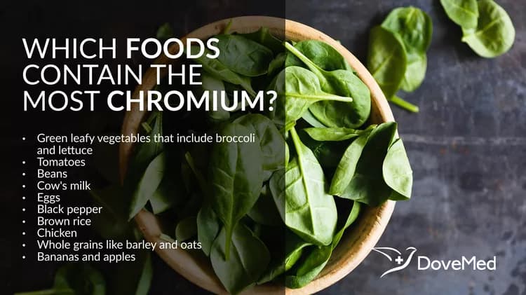 What are good dietary sources of Chromium?
