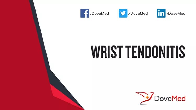 Can you access healthcare professionals in your community to manage Wrist Tendonitis?