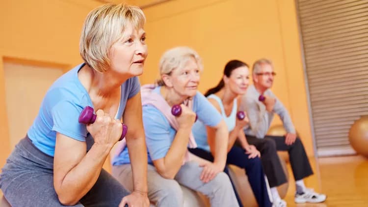 15 Minutes Daily Exercise May Be Reasonable Target In Older Adults