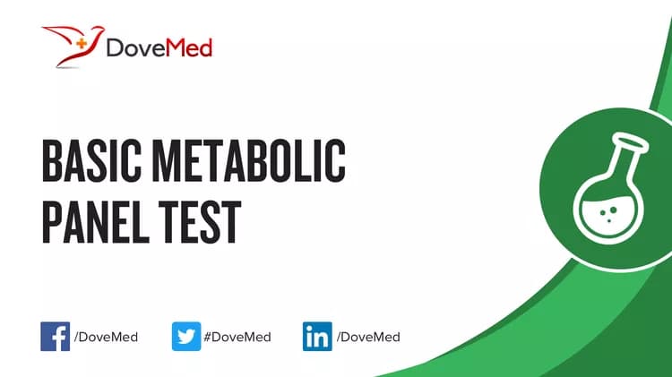 Basic Metabolic Panel Test - DoveMed